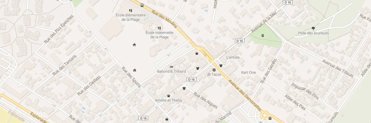Plan du 38 Rue neuve à Saint-Jean-de-Monts
