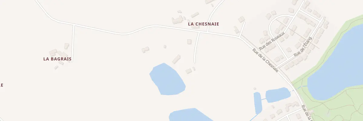 Plan du 603 La Chenais à Boisgervilly