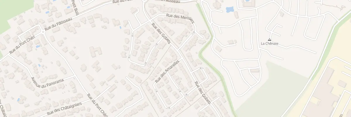 Plan du 12 Rue des Gobets à Pornic