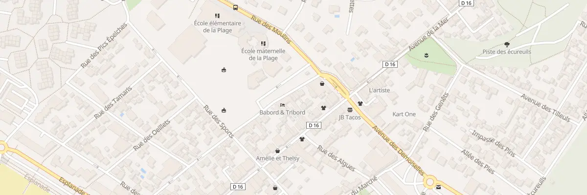 Plan du 34 Rue neuve à Saint-Jean-de-Monts