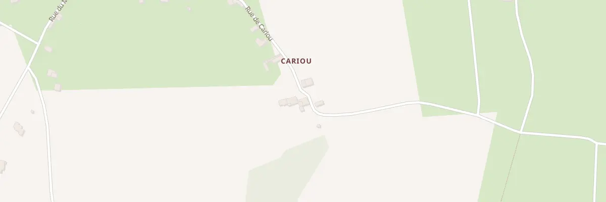 Plan du 10 Cariou à Guenroc