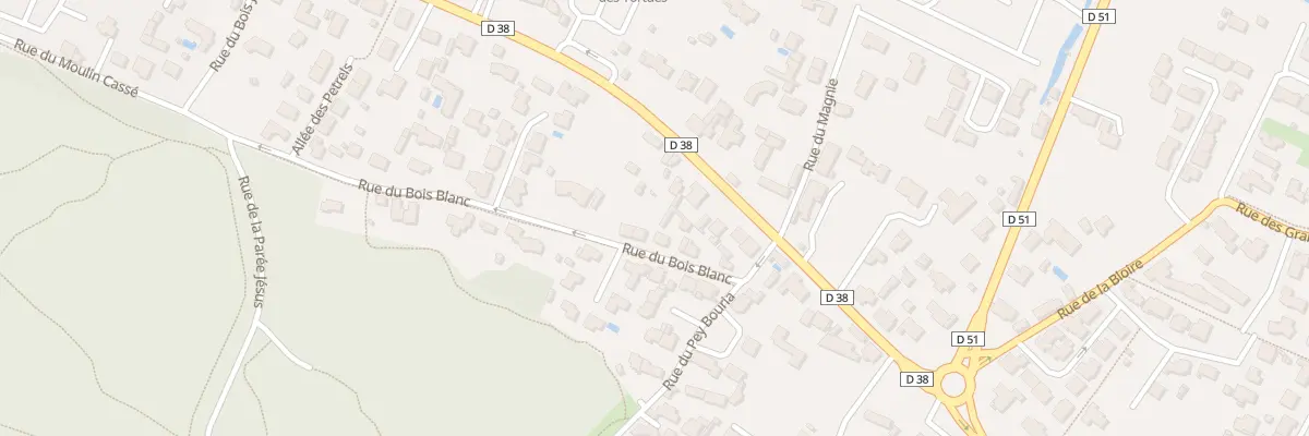 Plan du 10 Rue du bois blanc à Saint-Jean-de-Monts