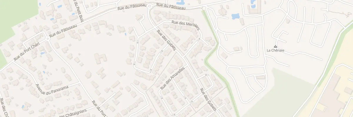 Plan du 8 Rue des Gobets à Pornic