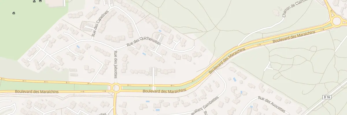 Plan du 20 Rue des quichenottes à Saint-Jean-de-Monts