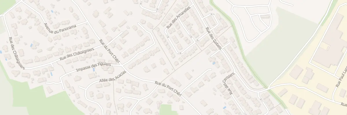 Plan du 28 Rue des Amarelles à Pornic