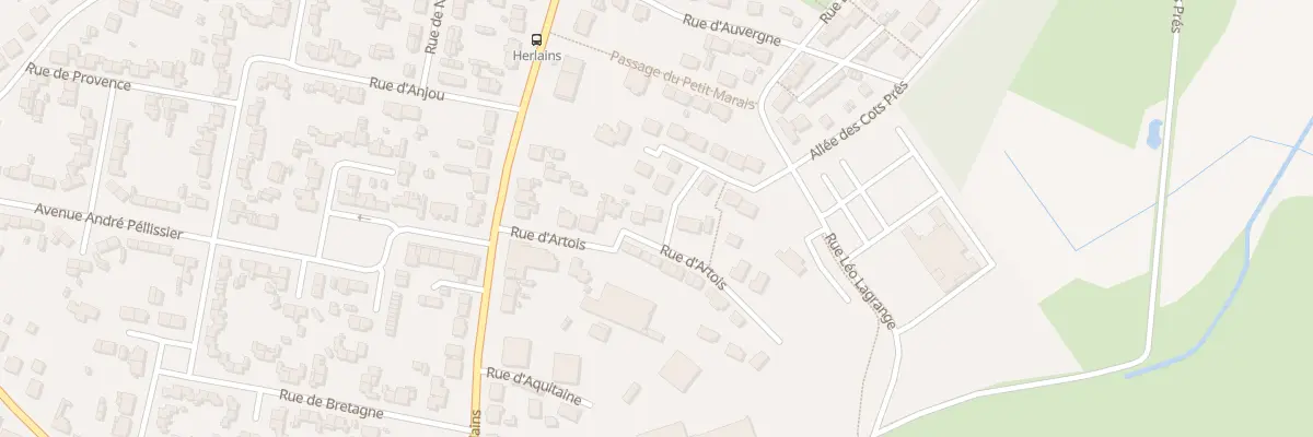 Plan du 1 Rue du Maine à Donges