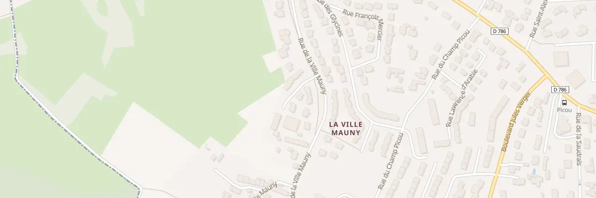 Plan du 1 Rue Jacqueline Lenormand à Dinard