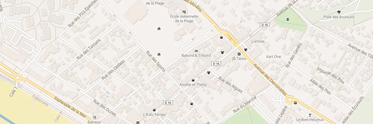 Plan du 28A Rue neuve à Saint-Jean-de-Monts