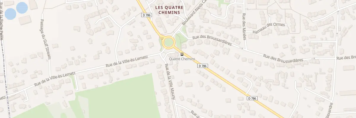 Plan du 50 Bd du Villou à Dinard
