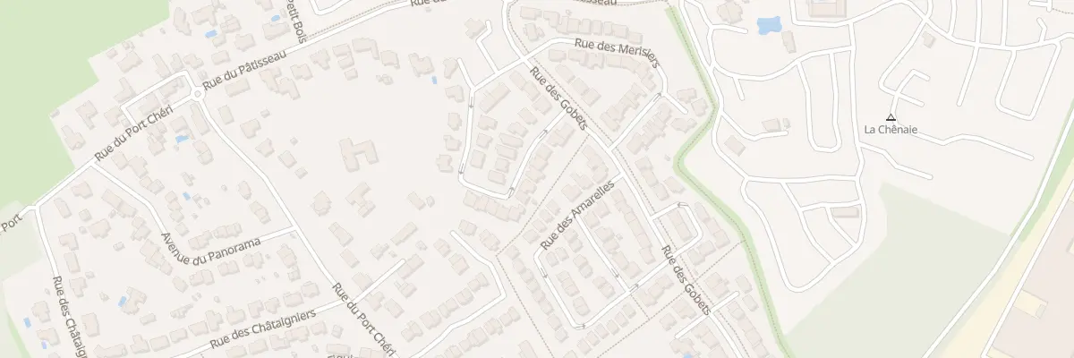 Plan du 34 Rue des Bigarreaux à Pornic