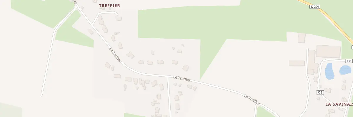Plan du 5638 La Noéac à Besné