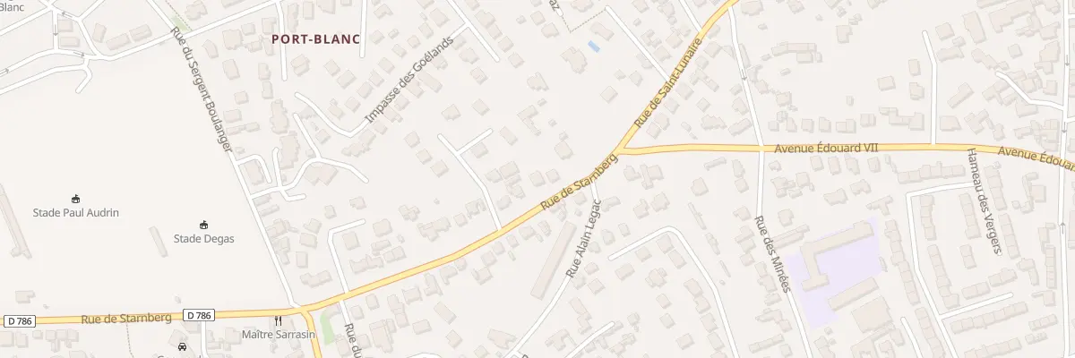 Plan du 6 Rue de Starnberg à Dinard