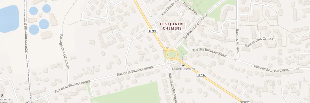 Plan du 44 Bd du Villou à Dinard