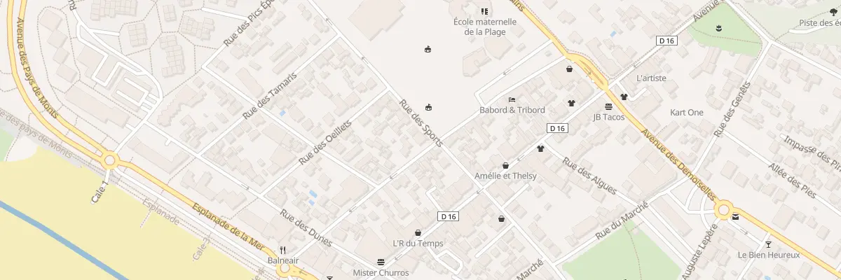 Plan du 19 Rue neuve à Saint-Jean-de-Monts