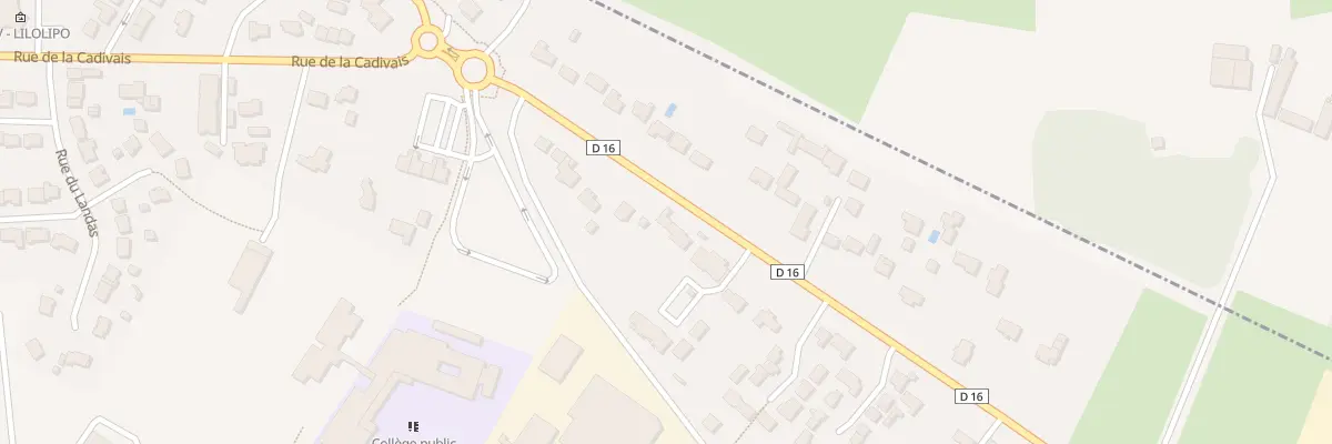Plan du 8 Rue du Chêne Vert à Pontchâteau
