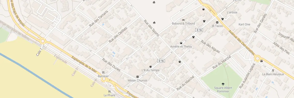 Plan du 12 Rue neuve à Saint-Jean-de-Monts