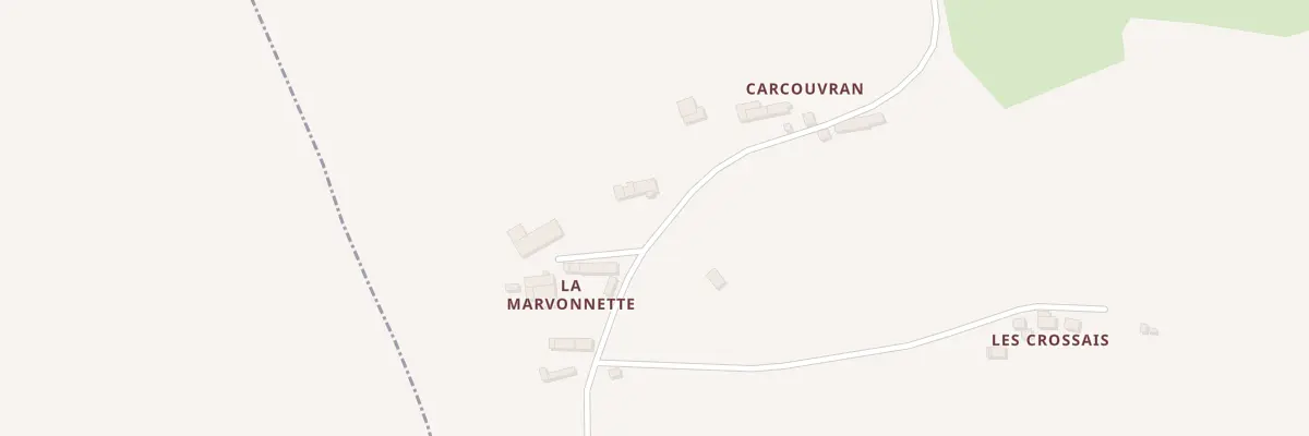 Plan du 9 Carcouvran à Médréac
