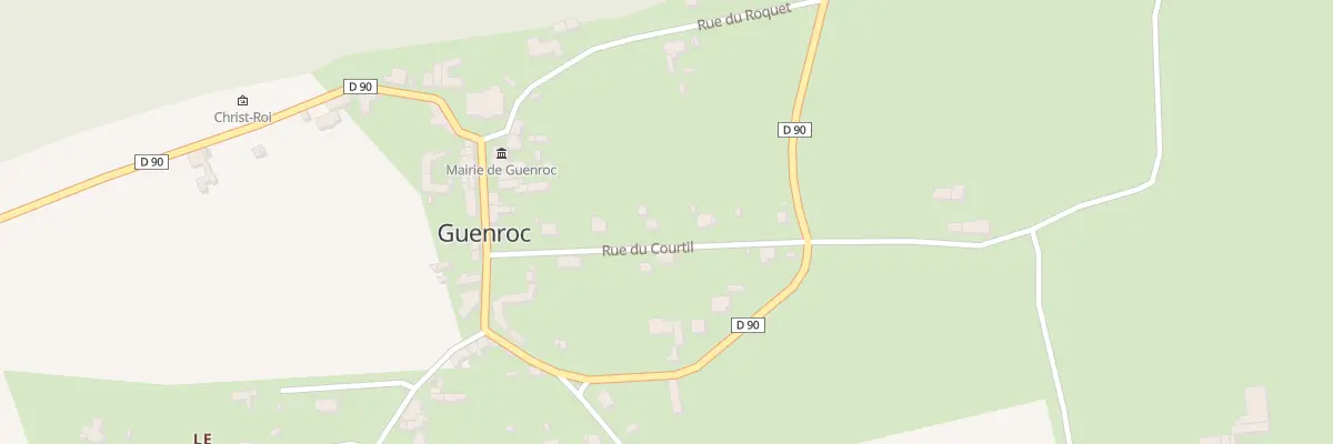 Plan du 7 Rue du Courtil à Guenroc