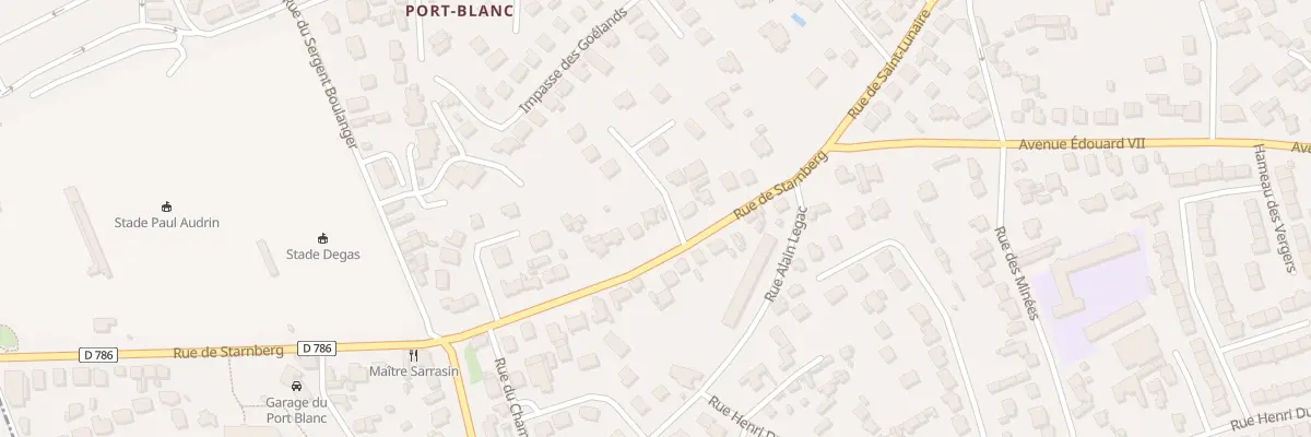 Plan du 14 Rue de Starnberg à Dinard