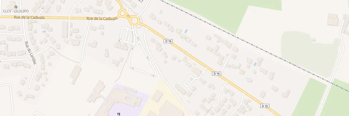 Plan du 6 Rue du Chêne Vert à Pontchâteau