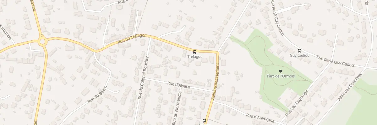 Plan du 5 Rue de Trélagot à Donges