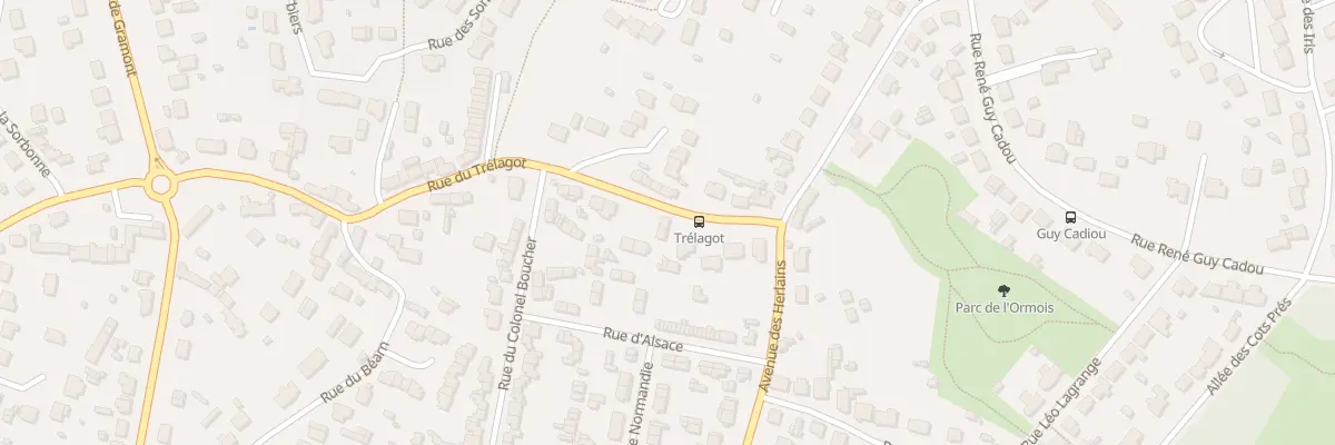 Plan du 7 Rue de Trélagot à Donges