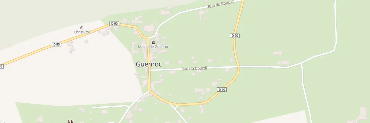 Plan du 5 Rue du Courtil à Guenroc