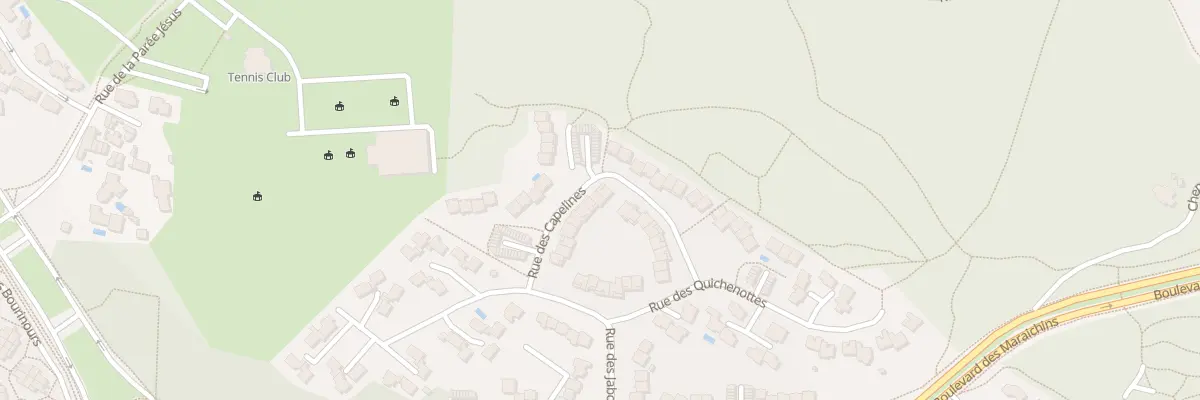 Plan du 16 Rue des capelines à Saint-Jean-de-Monts