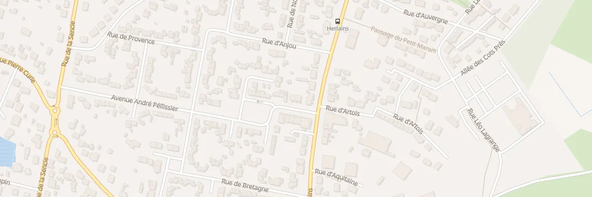 Plan du 75 Av André Pellissier à Donges