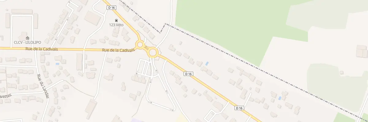 Plan du 5 Rue du Chêne Vert à Pontchâteau