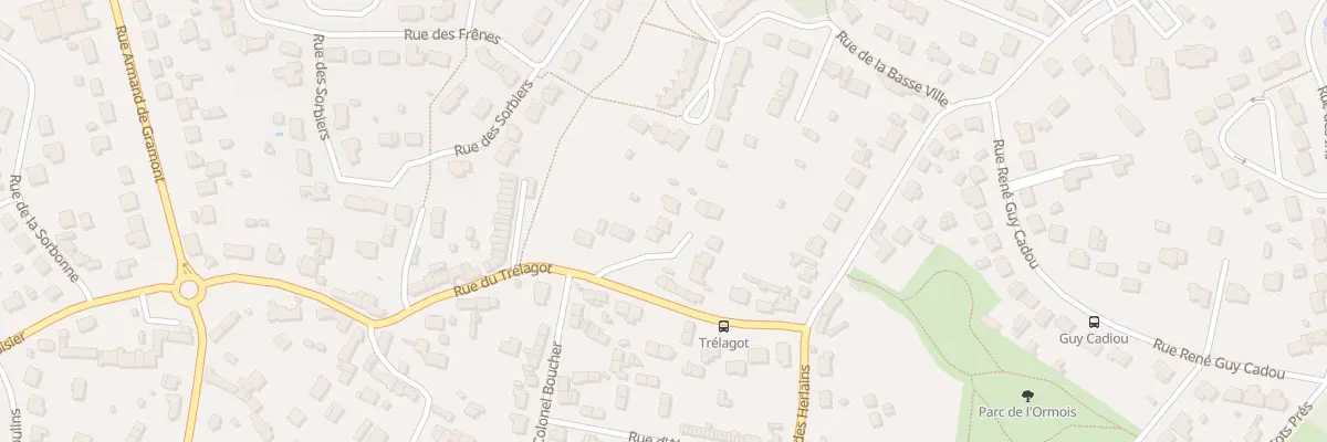 Plan du 3 Rue de Vendée à Donges