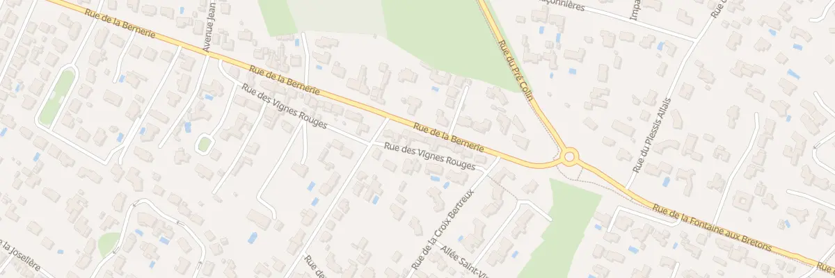Plan du 158 Rue de la Bernerie à Pornic