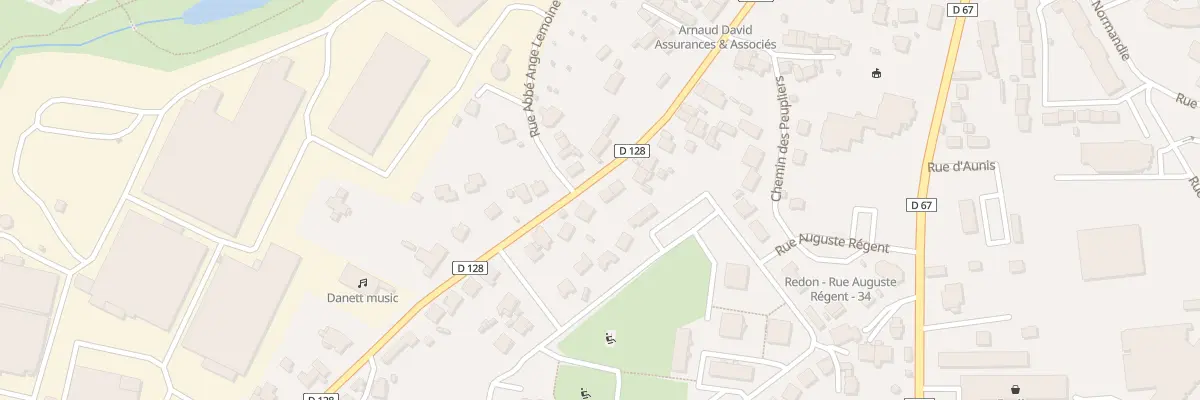Plan du 46B Rue de la Châtaigneraie à Redon
