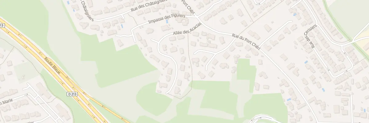 Plan du 13 All des Acacias à Pornic