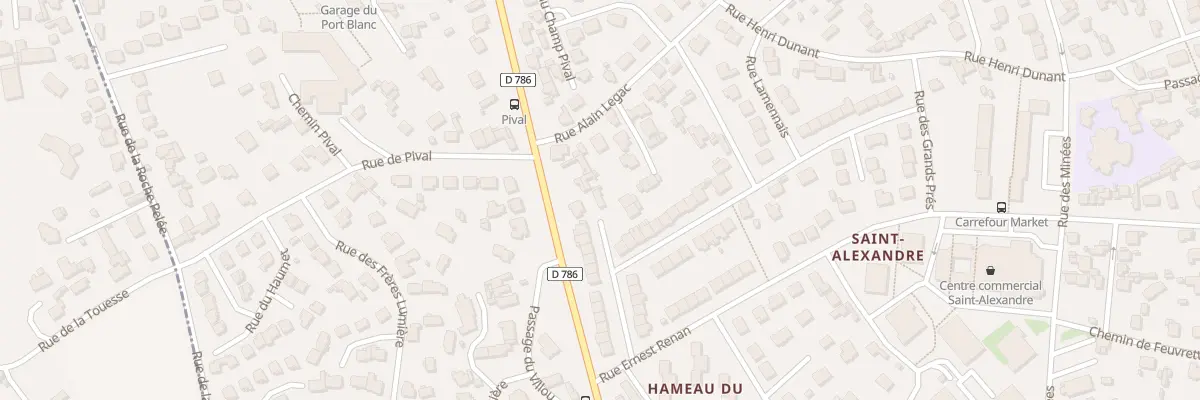 Plan du 46B Rue Théodore Botrel à Dinard