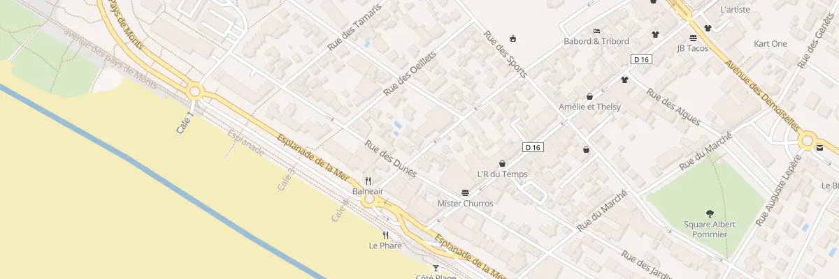Plan du 3 Rue neuve à Saint-Jean-de-Monts