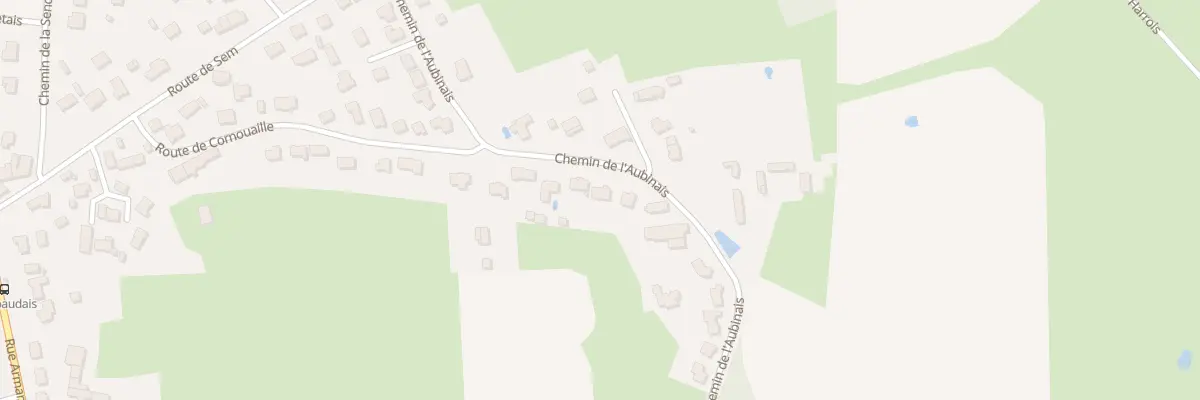 Plan du 22 Che de l’Aubinais à Donges