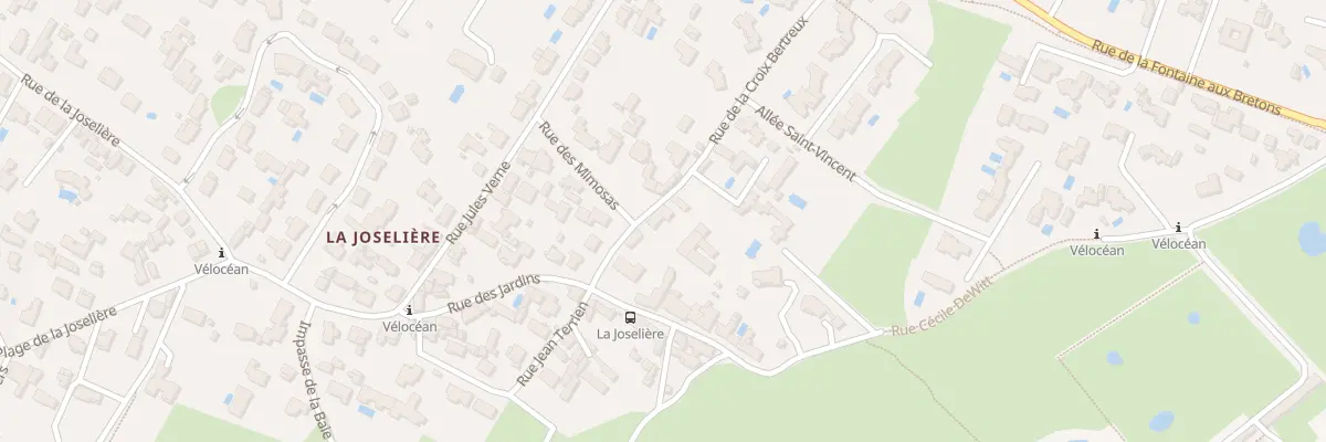 Plan du 17 Rue de la Croix Bertreux à Pornic