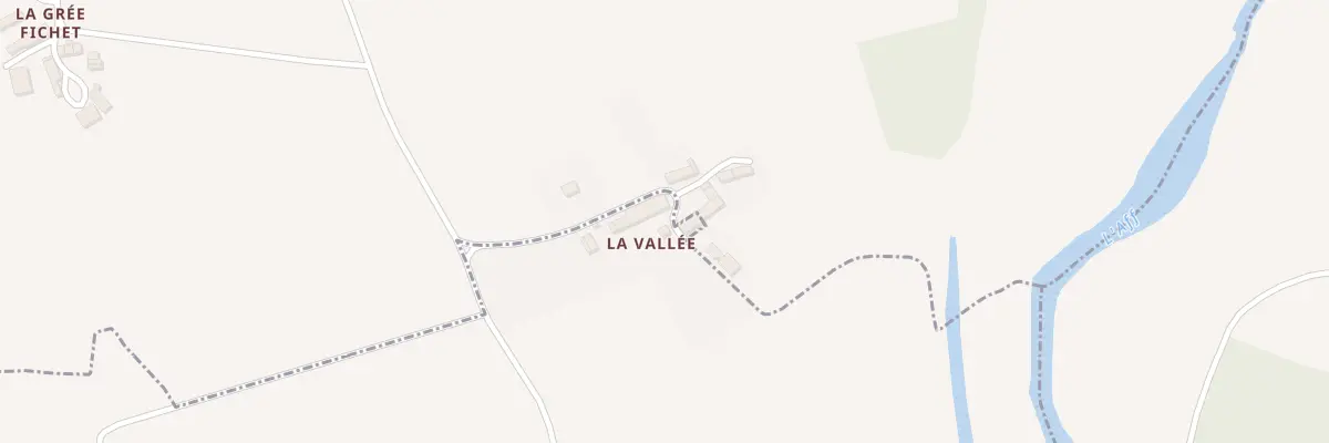 Plan du 5284 La Vallee à La Gacilly