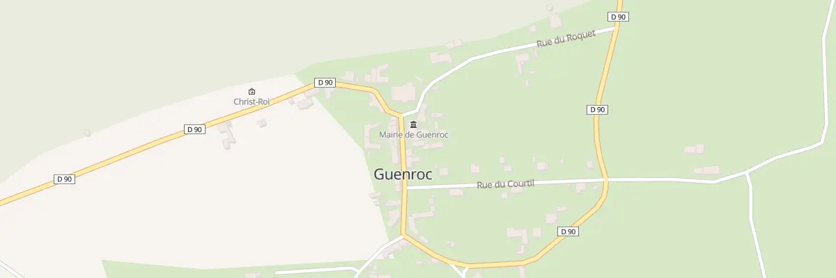 Plan du 5 Rue du Puits à Guenroc
