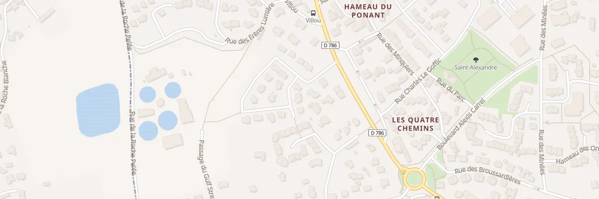 Plan du 20 Rue Domaine Les Argonautes à Dinard