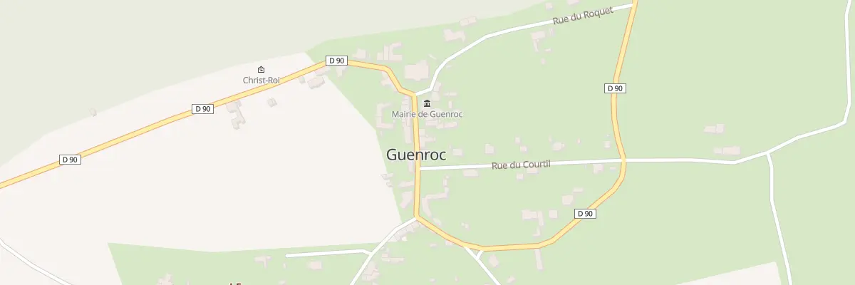 Plan du 11 Rue du Puits à Guenroc
