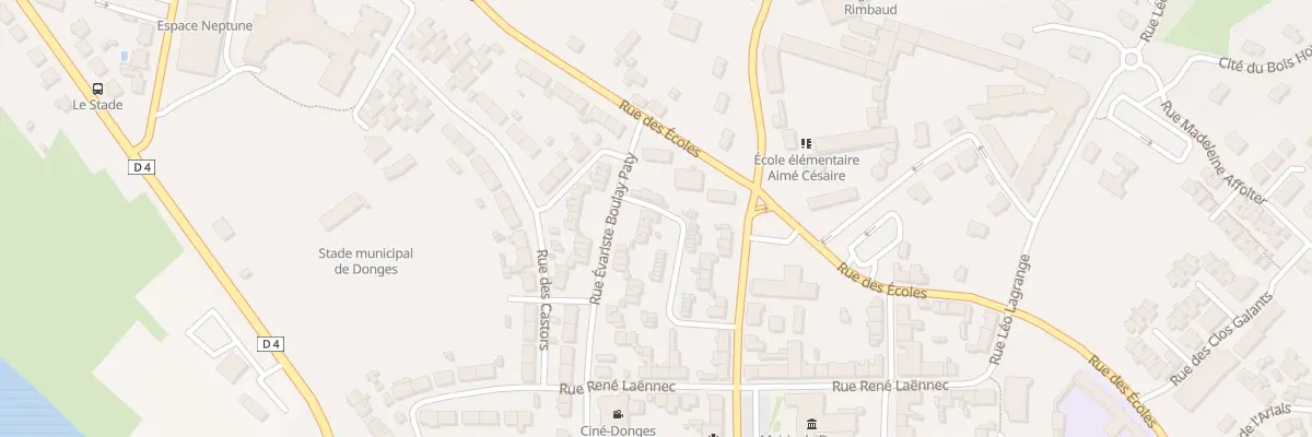 Plan du 34 Rue Evariste Boulay Paty à Donges