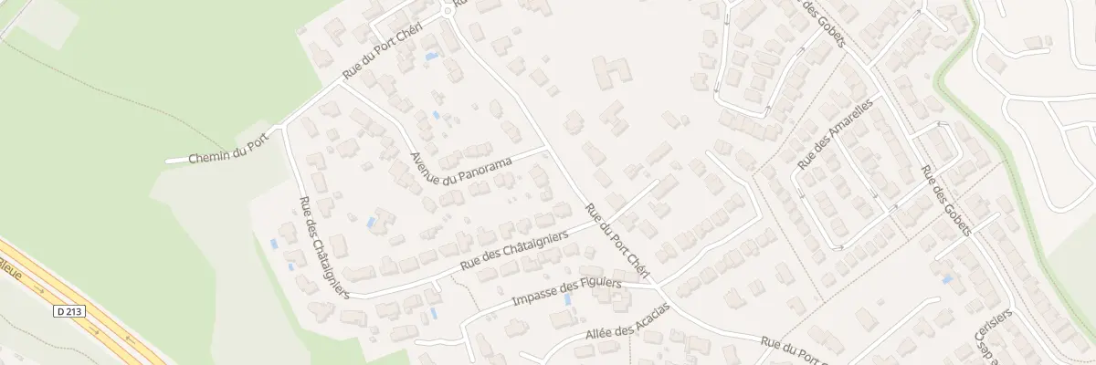 Plan du 45 Rue du Port Cheri Le Clion à Pornic