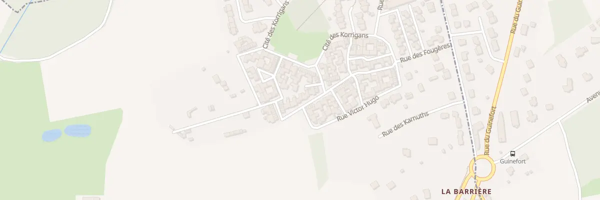 Plan du 54 Rue Joliot Curie à Trélivan