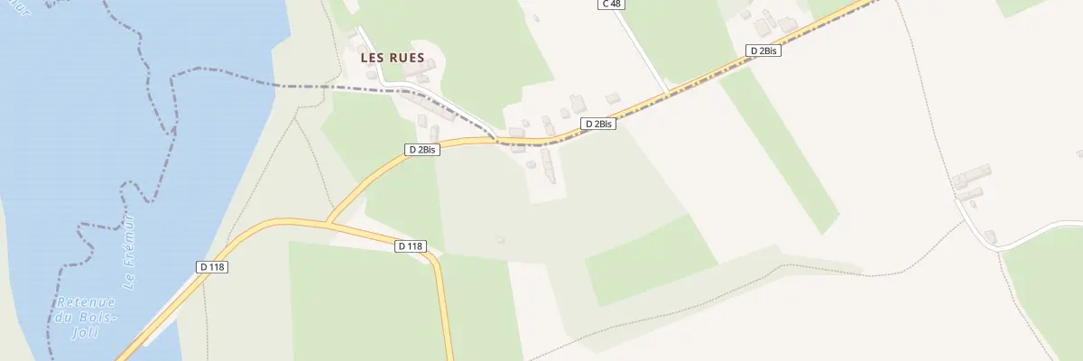 Plan du 5 Les Rues à Tréméreuc
