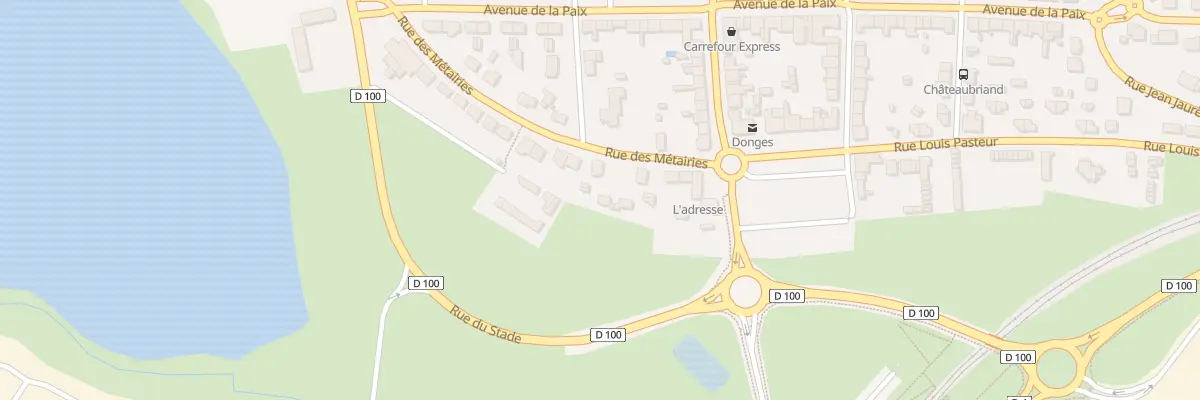 Plan du 24 Rue des Métairies à Donges