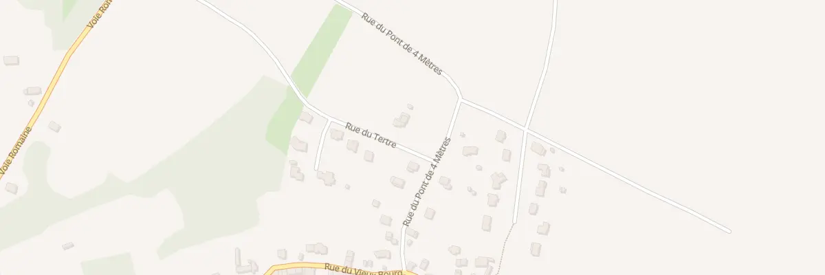 Plan du 4 Rue du Tertre au Hinglé