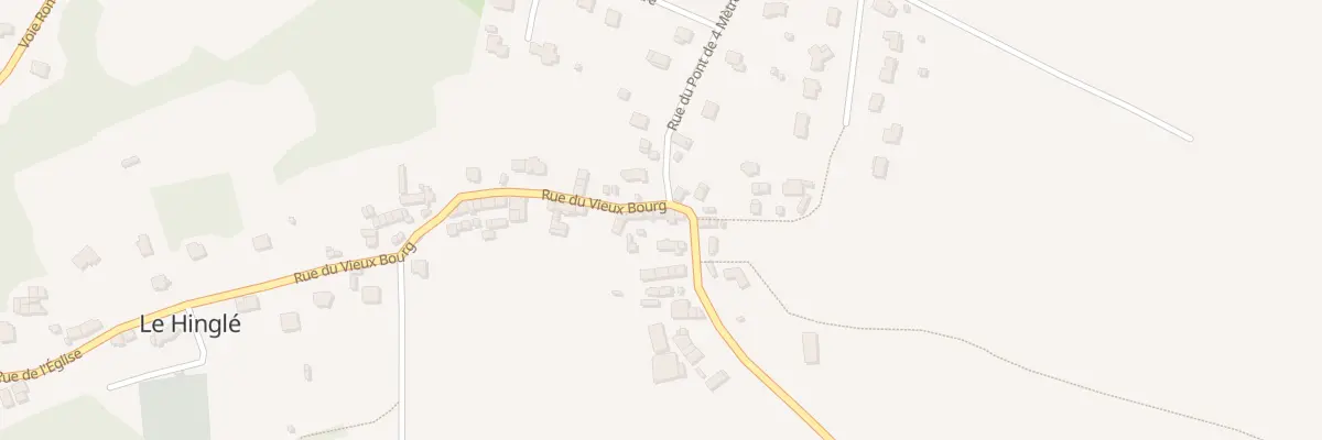 Plan du 22 Rue du Vieux Bourg au Hinglé