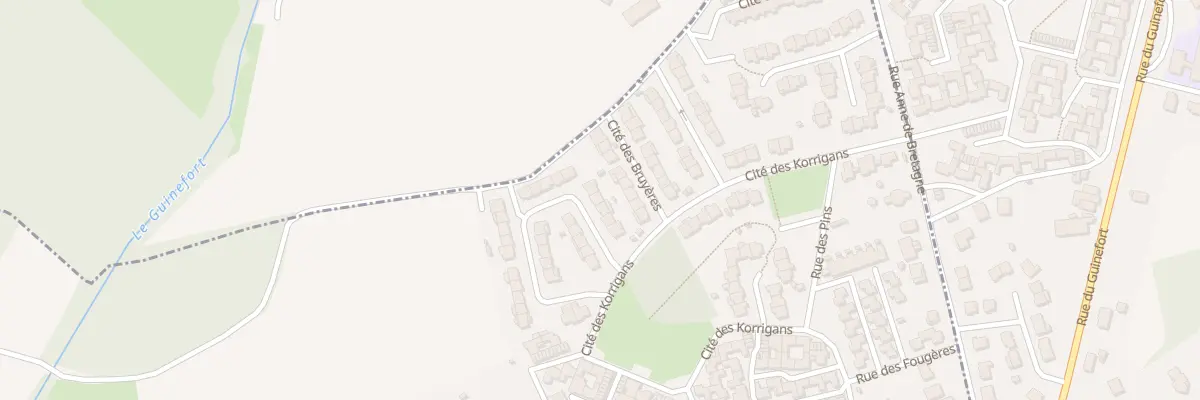 Plan du 27 Res des Bruyeres à Trélivan